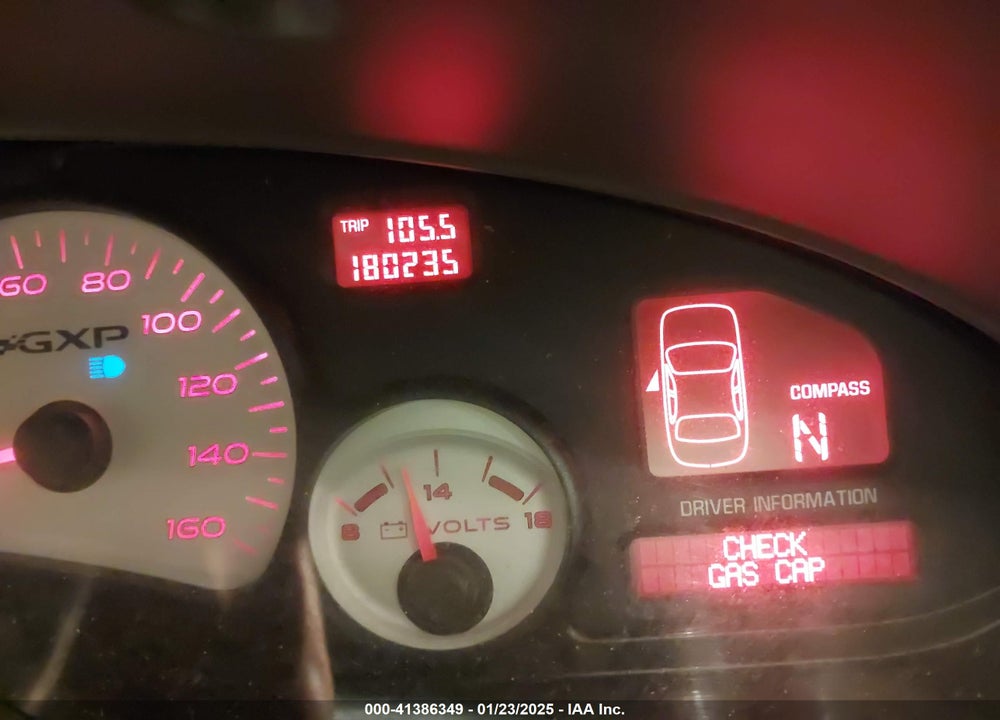 2004 PONTIAC BONNEVILLE GXP VIN: 1G2HZ54Y54U263724