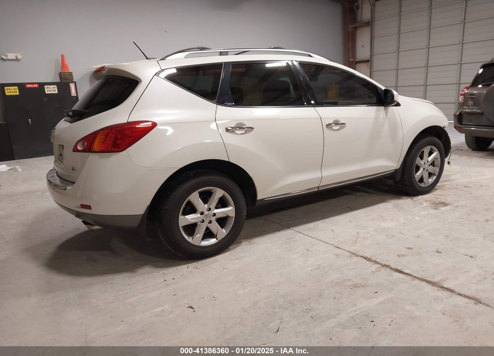 2010 NISSAN MURANO SL VIN: JN8AZ1MU1AW010598