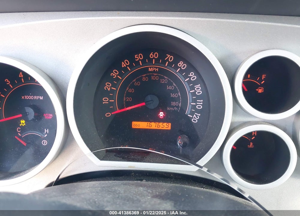 2007 TOYOTA TUNDRA SR5 5.7L V8 VIN: 5TBBV54187S456970