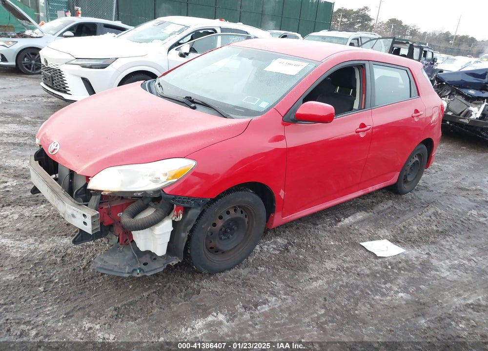 2009 TOYOTA MATRIX S VIN: 2T1KE40E79C012565