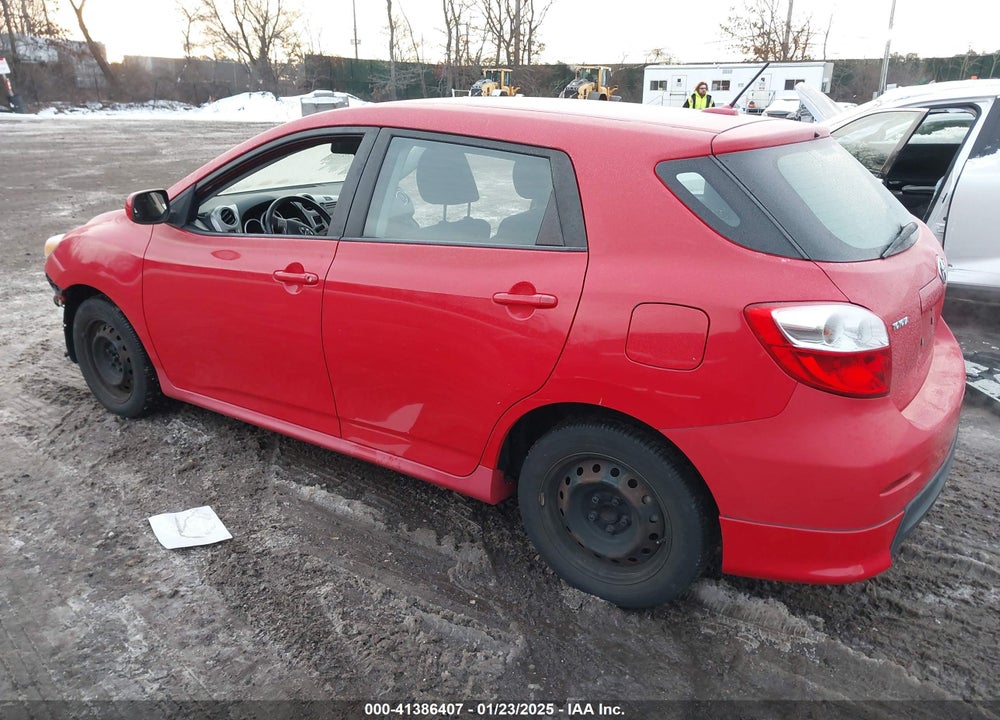 2009 TOYOTA MATRIX S VIN: 2T1KE40E79C012565