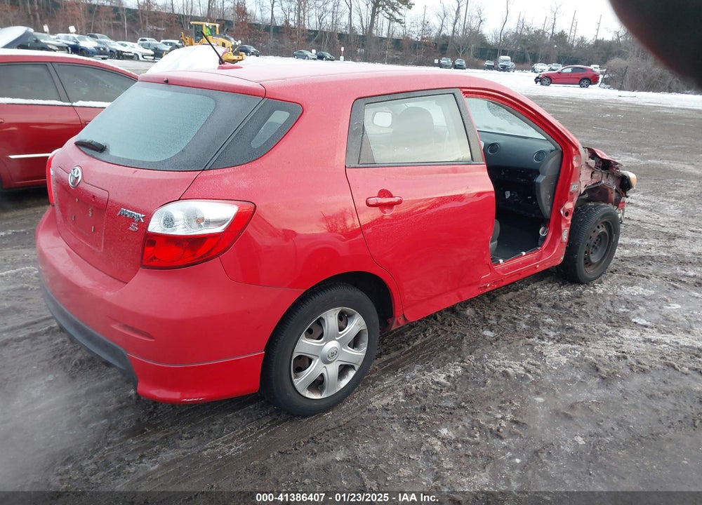 2009 TOYOTA MATRIX S VIN: 2T1KE40E79C012565