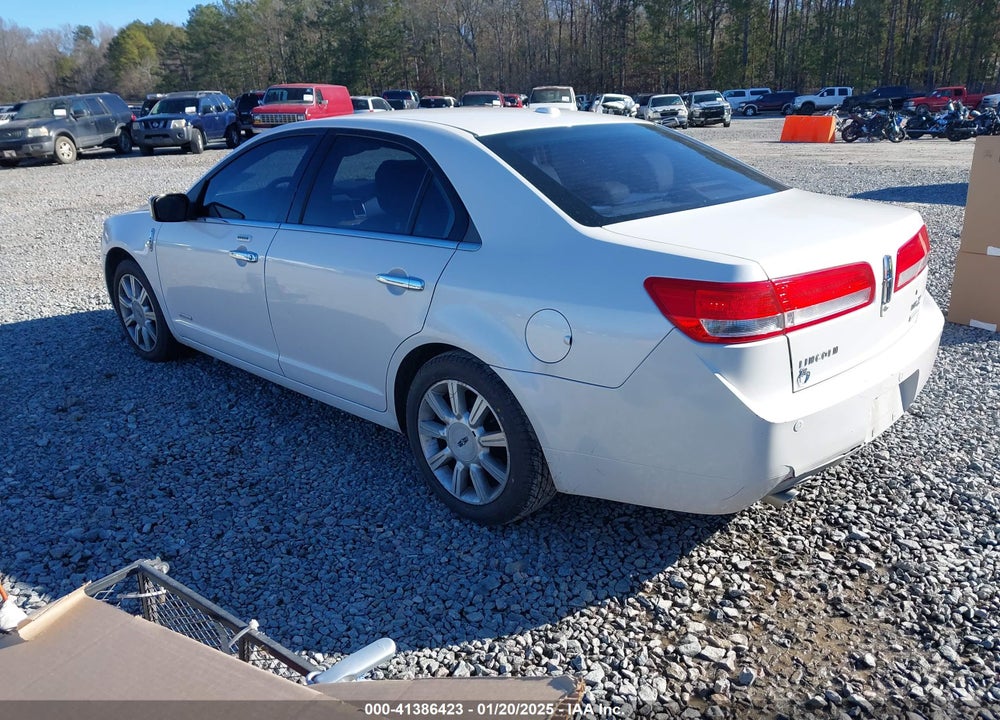 2012 LINCOLN MKZ HYBRID VIN: 3LNDL2L38CR811295