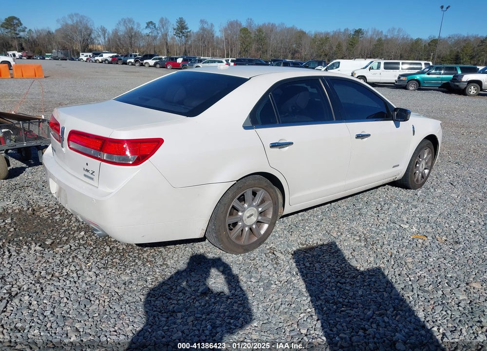2012 LINCOLN MKZ HYBRID VIN: 3LNDL2L38CR811295