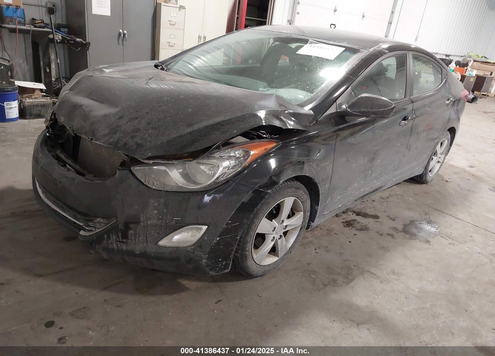 2012 HYUNDAI ELANTRA GLS VIN: KMHDH4AE0CU206584