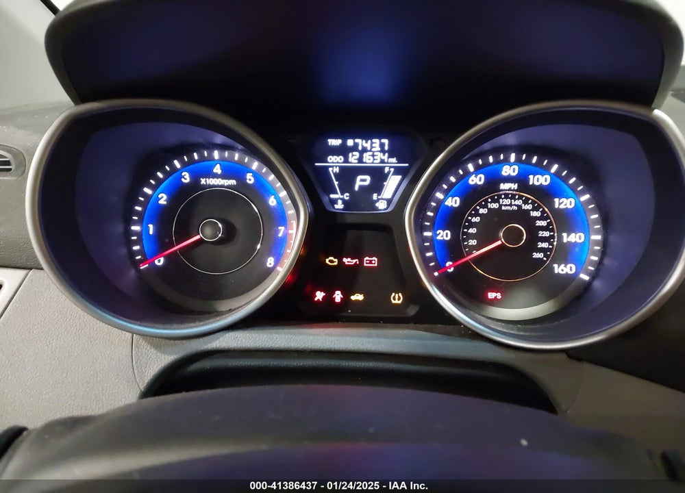 2012 HYUNDAI ELANTRA GLS VIN: KMHDH4AE0CU206584