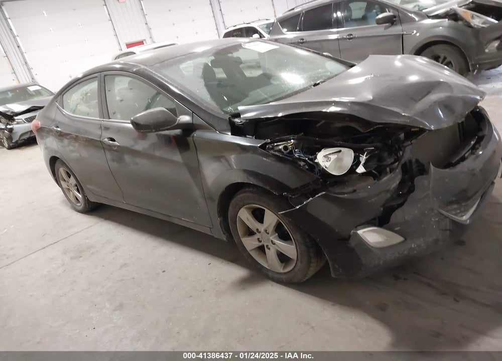 2012 HYUNDAI ELANTRA GLS VIN: KMHDH4AE0CU206584