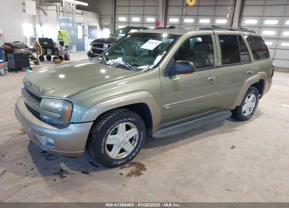 2003 CHEVROLET TRAILBLAZER LTZ VIN: 1GNDT13S332269458