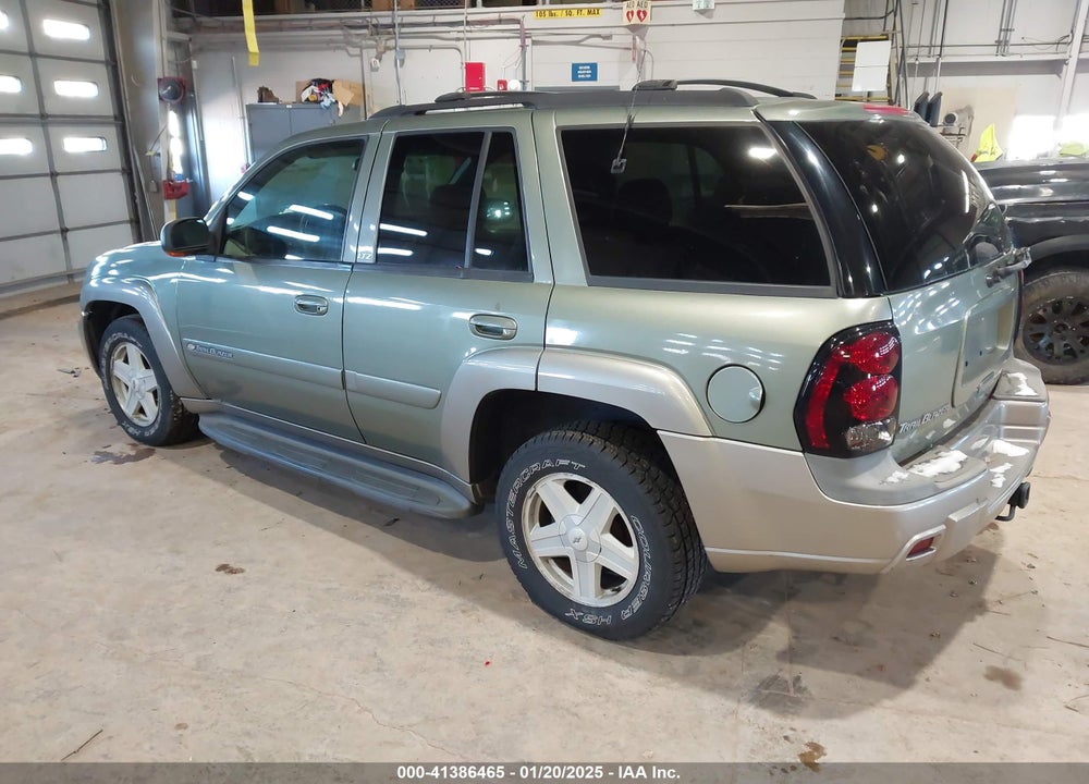 2003 CHEVROLET TRAILBLAZER LTZ VIN: 1GNDT13S332269458