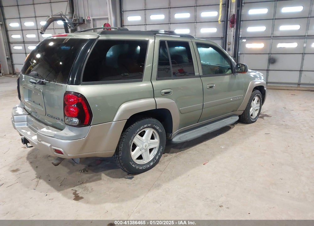 2003 CHEVROLET TRAILBLAZER LTZ VIN: 1GNDT13S332269458