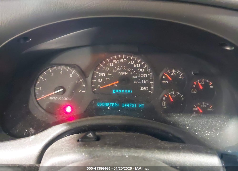 2003 CHEVROLET TRAILBLAZER LTZ VIN: 1GNDT13S332269458