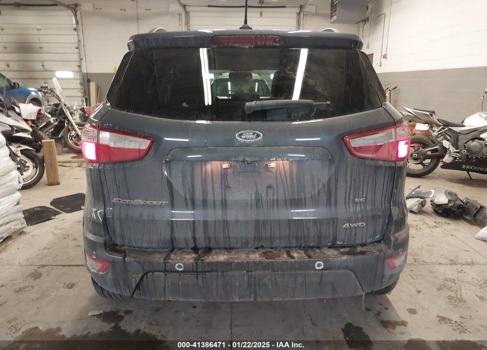 2022 FORD ECOSPORT SE VIN: MAJ6S3GL9NC472702