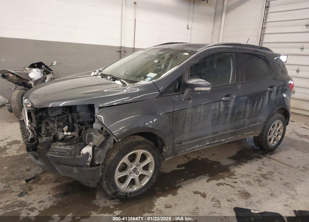 2022 FORD ECOSPORT SE VIN: MAJ6S3GL9NC472702