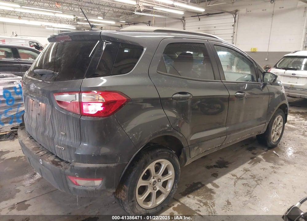 2022 FORD ECOSPORT SE VIN: MAJ6S3GL9NC472702