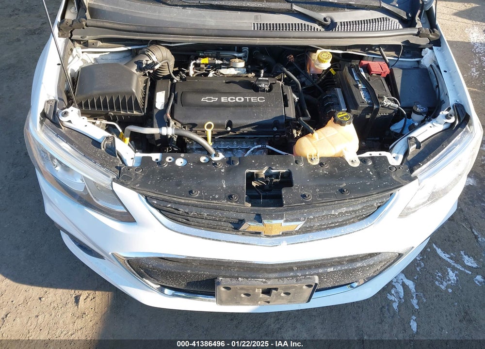 2018 CHEVROLET SONIC VIN: 1G1JD5SH4J4138765