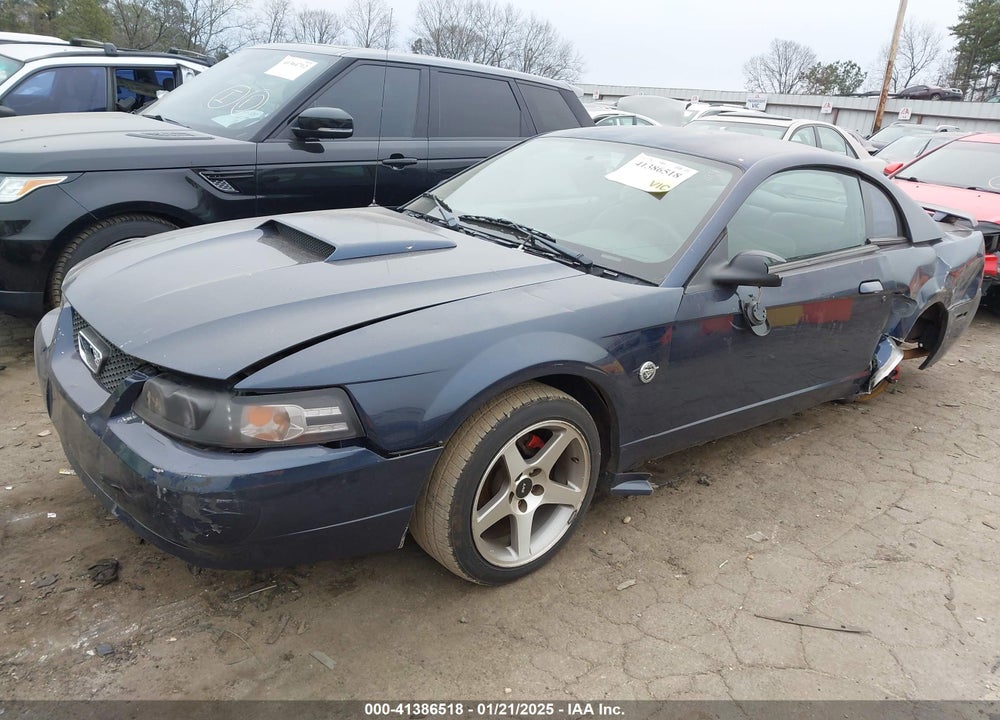 2002 FORD MUSTANG VIN: 1FAFP40452F233524