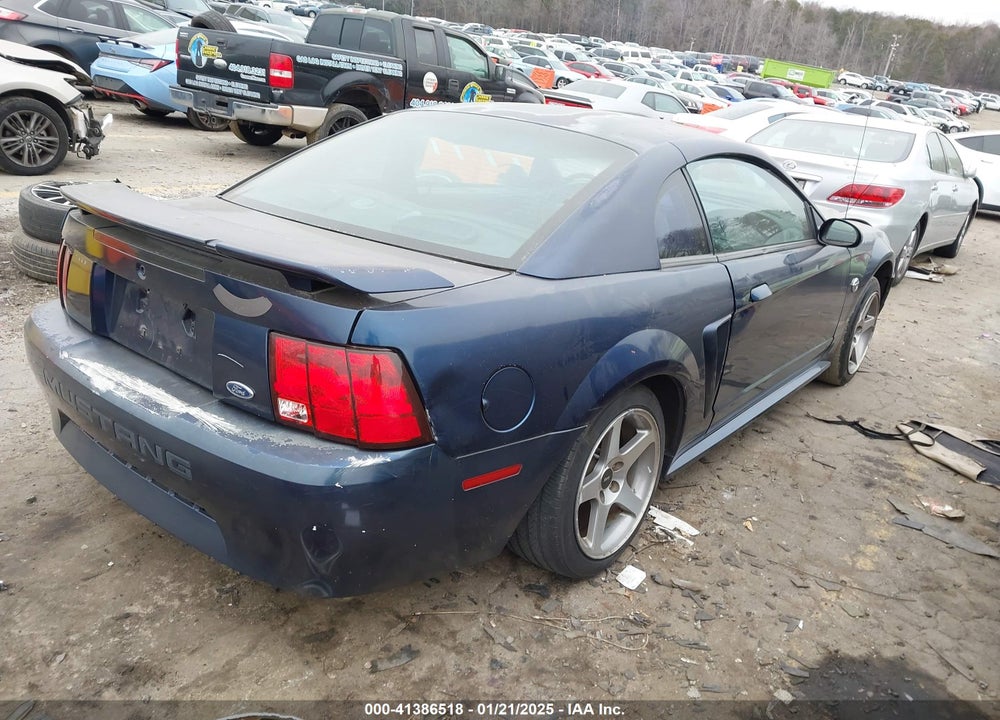 2002 FORD MUSTANG VIN: 1FAFP40452F233524