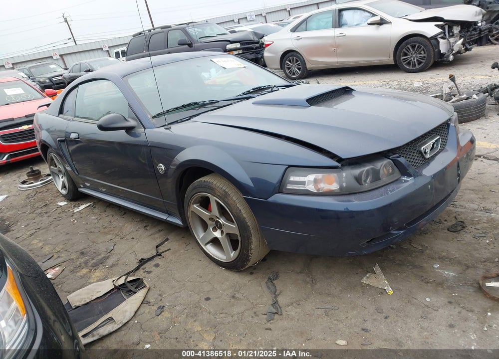 2002 FORD MUSTANG VIN: 1FAFP40452F233524