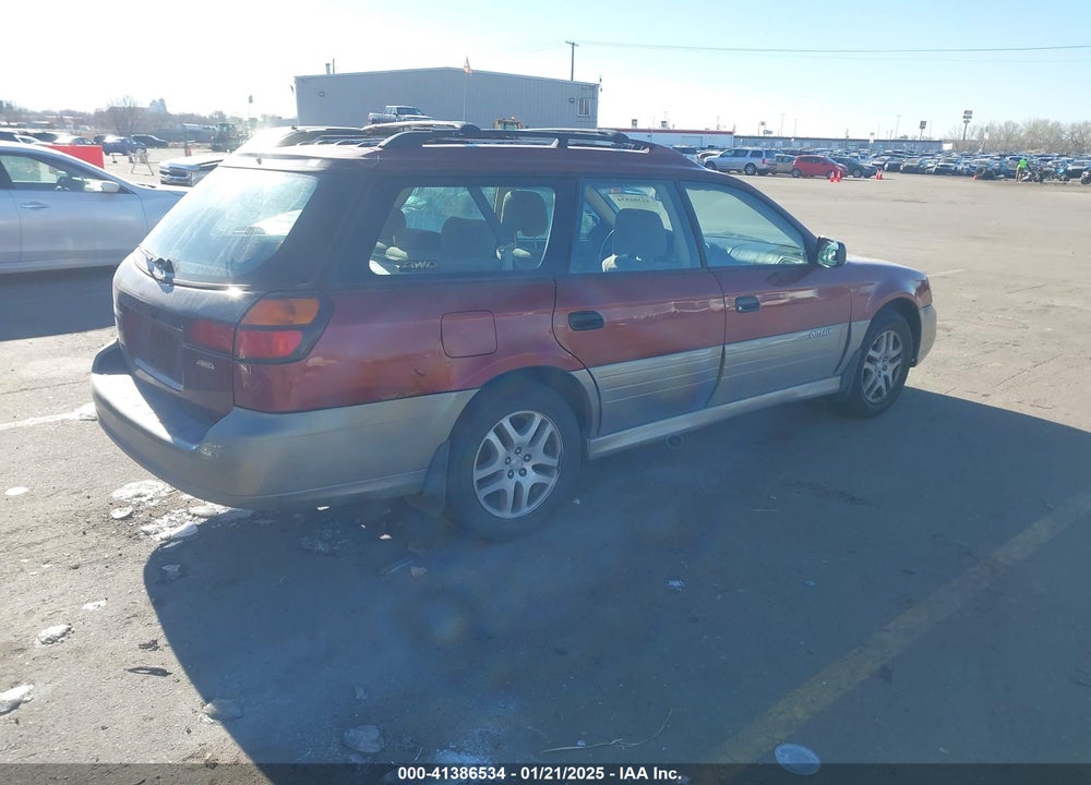2004 SUBARU OUTBACK VIN: 4S3BH675347646507