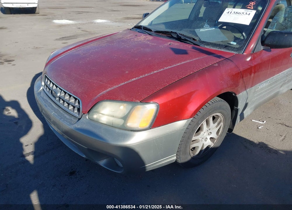 2004 SUBARU OUTBACK VIN: 4S3BH675347646507