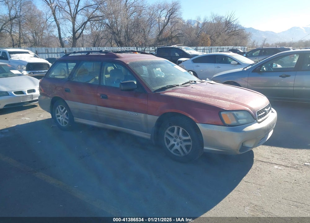 2004 SUBARU OUTBACK VIN: 4S3BH675347646507