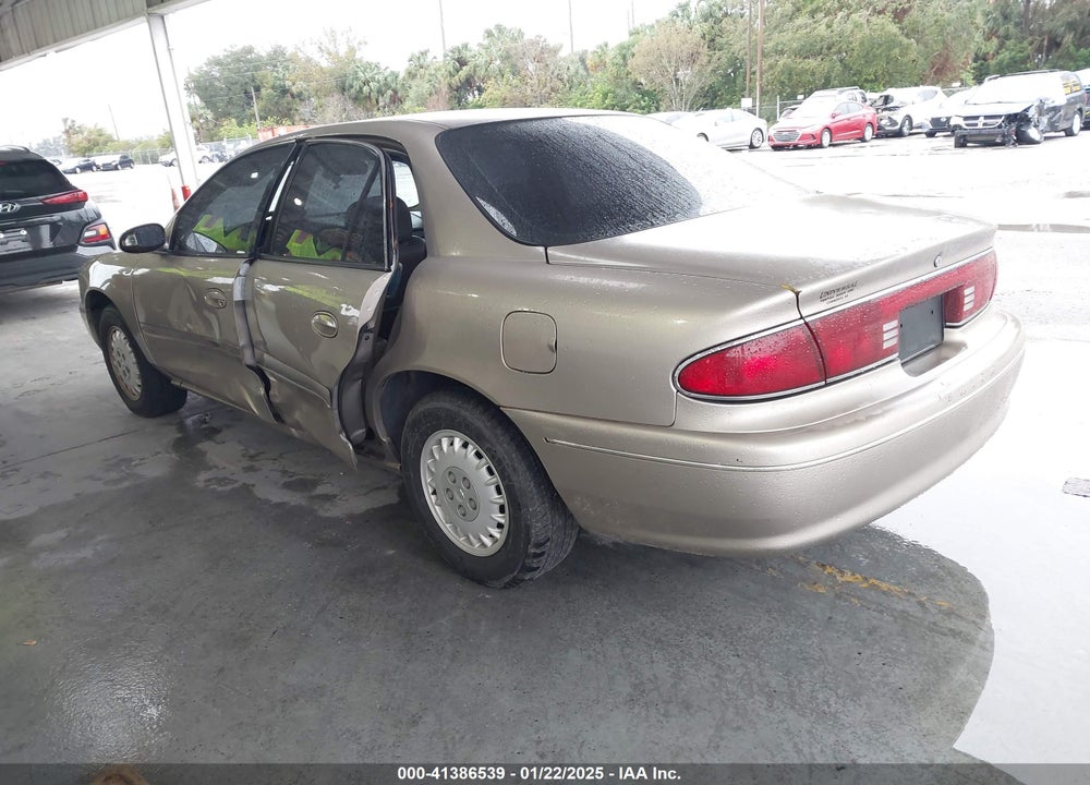 2001 BUICK CENTURY LIMITED VIN: 2G4WY55J711141926