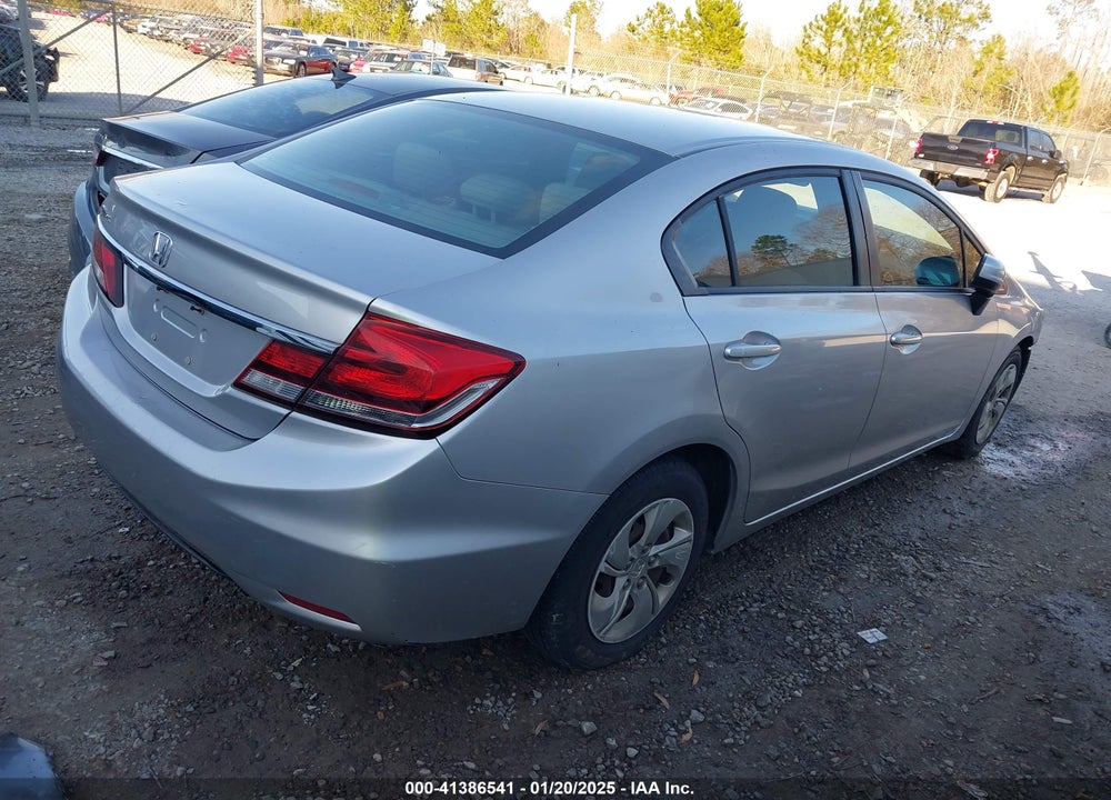 2014 HONDA CIVIC LX VIN: 19XFB2F59EE074549