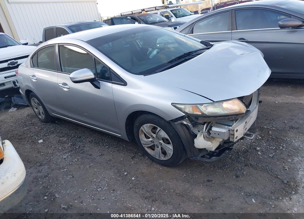 2014 HONDA CIVIC LX VIN: 19XFB2F59EE074549