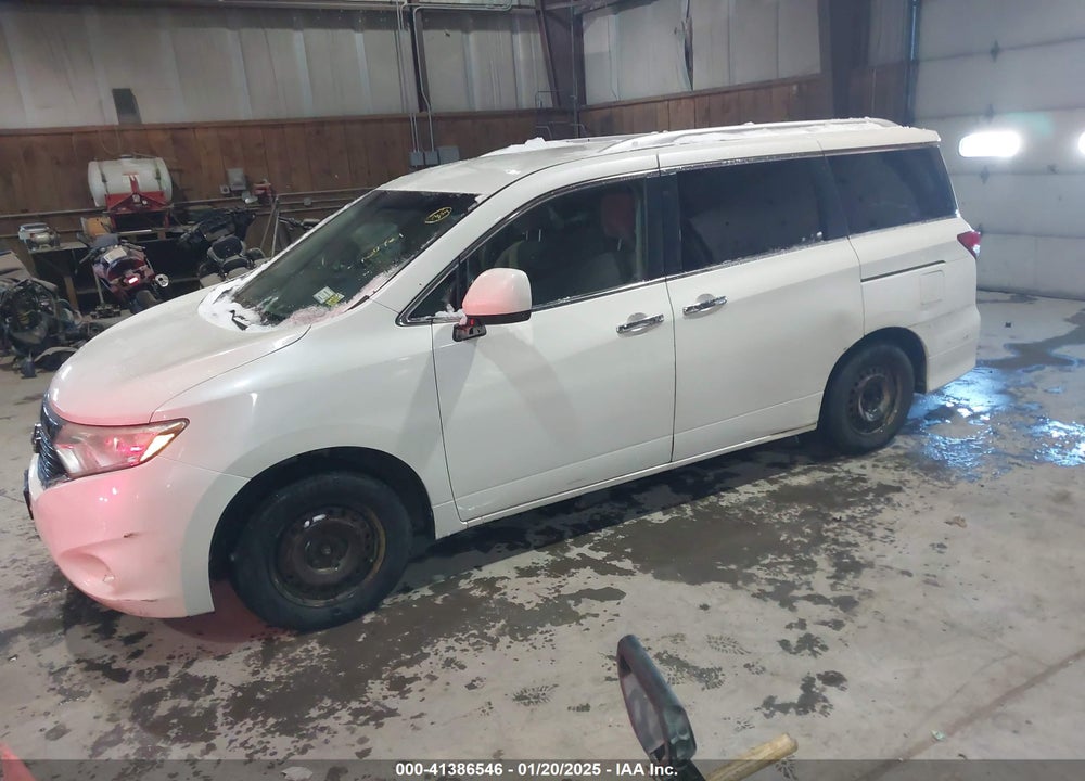 2012 NISSAN QUEST S VIN: JN8AE2KP6C9031429