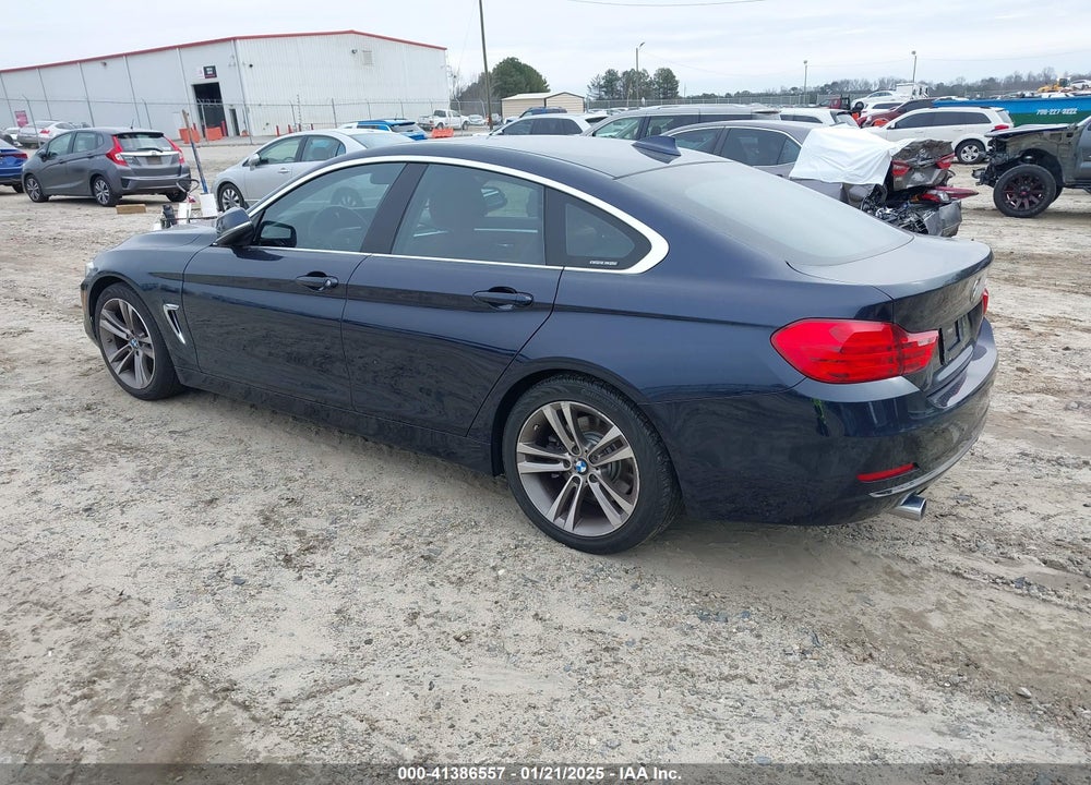 2015 BMW 435I GRAN COUPE VIN: WBA4B1C51FD418493