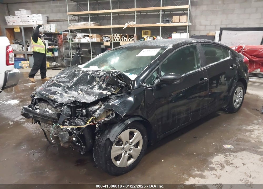 2016 KIA FORTE LX VIN: KNAFK4A63G5612797