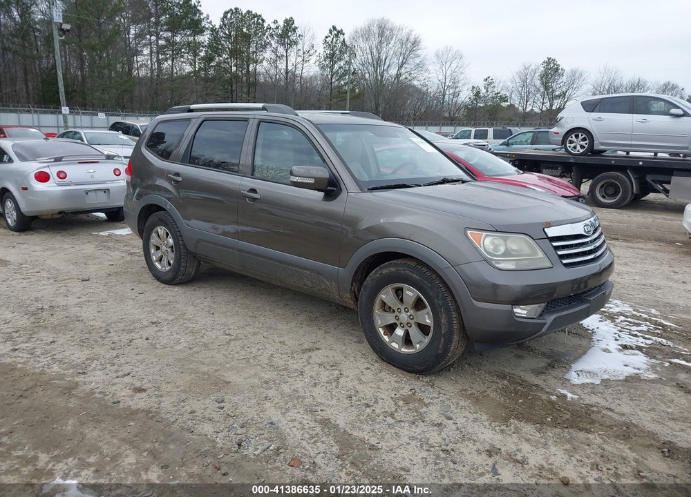 2009 KIA BORREGO EX V6 VIN: KNDJJ741685008440