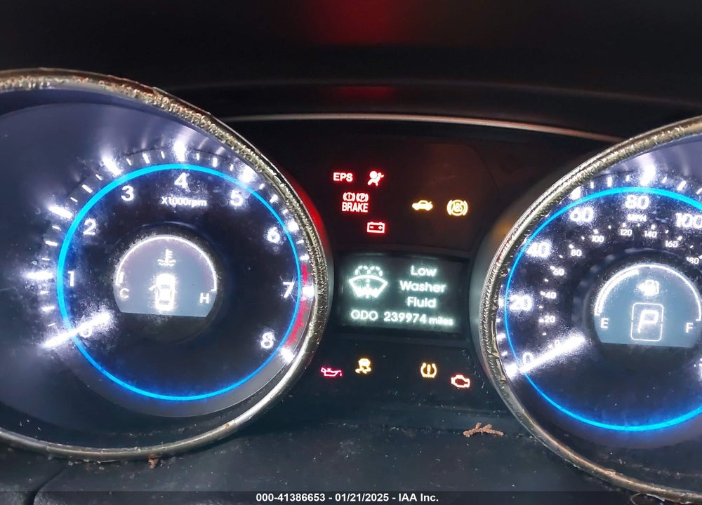 2012 HYUNDAI SONATA VIN: 5NPEB4AC4CH320493
