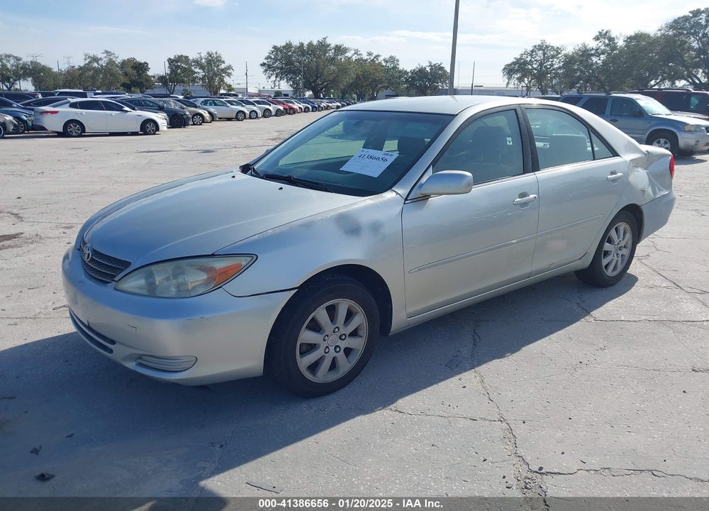 2002 TOYOTA CAMRY XLE VIN: JTDBE32K120046997