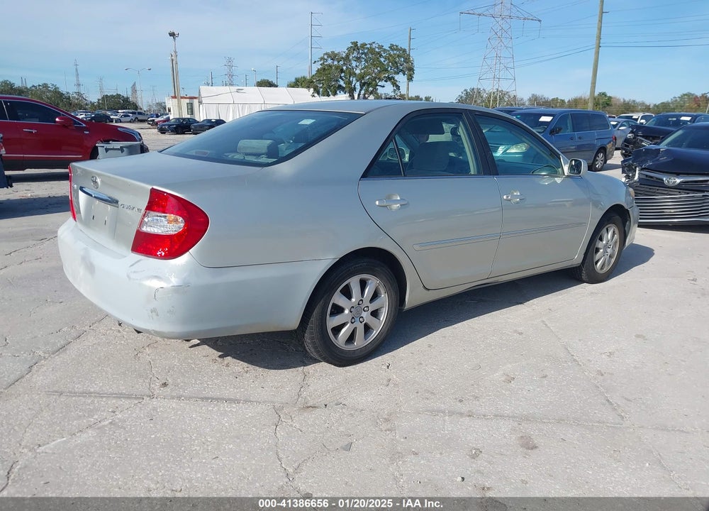 2002 TOYOTA CAMRY XLE VIN: JTDBE32K120046997