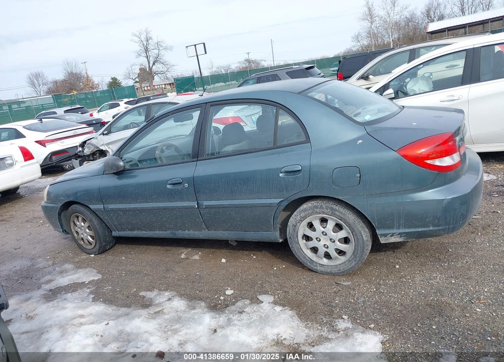 2003 KIA RIO VIN: KNADC125336231562
