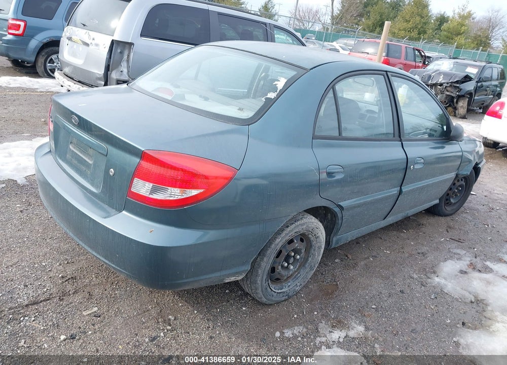 2003 KIA RIO VIN: KNADC125336231562