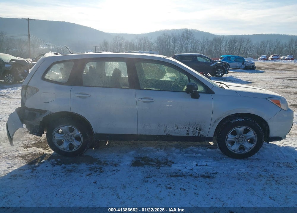 2015 SUBARU FORESTER 2.5I VIN: JF2SJAACXFH464137