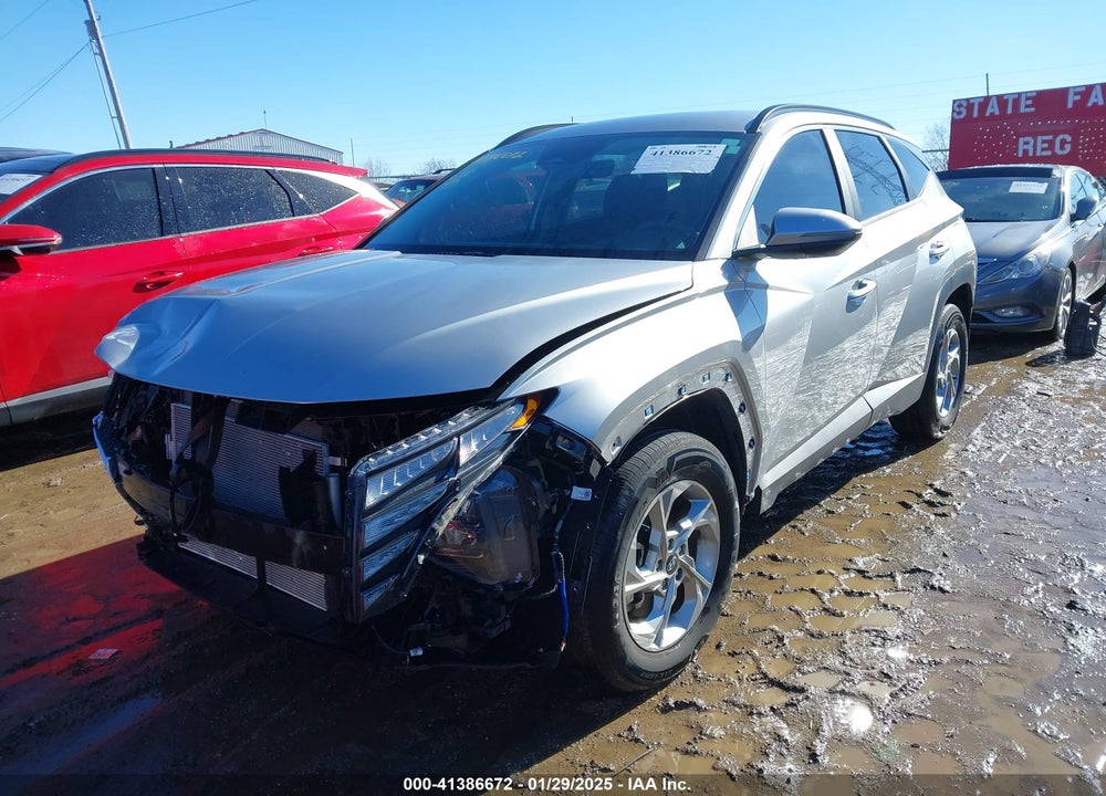 2022 HYUNDAI TUCSON SEL VIN: 5NMJBCAE9NH036822