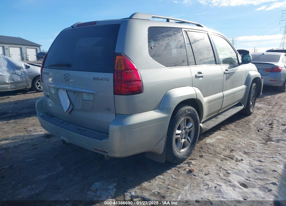 2003 LEXUS GX 470 VIN: JTJBT20XX30015034