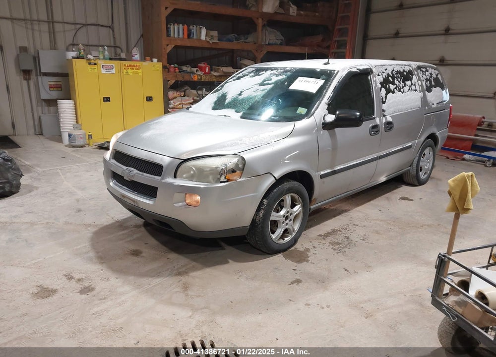 2008 CHEVROLET UPLANDER LS VIN: 1GNDV23138D162199