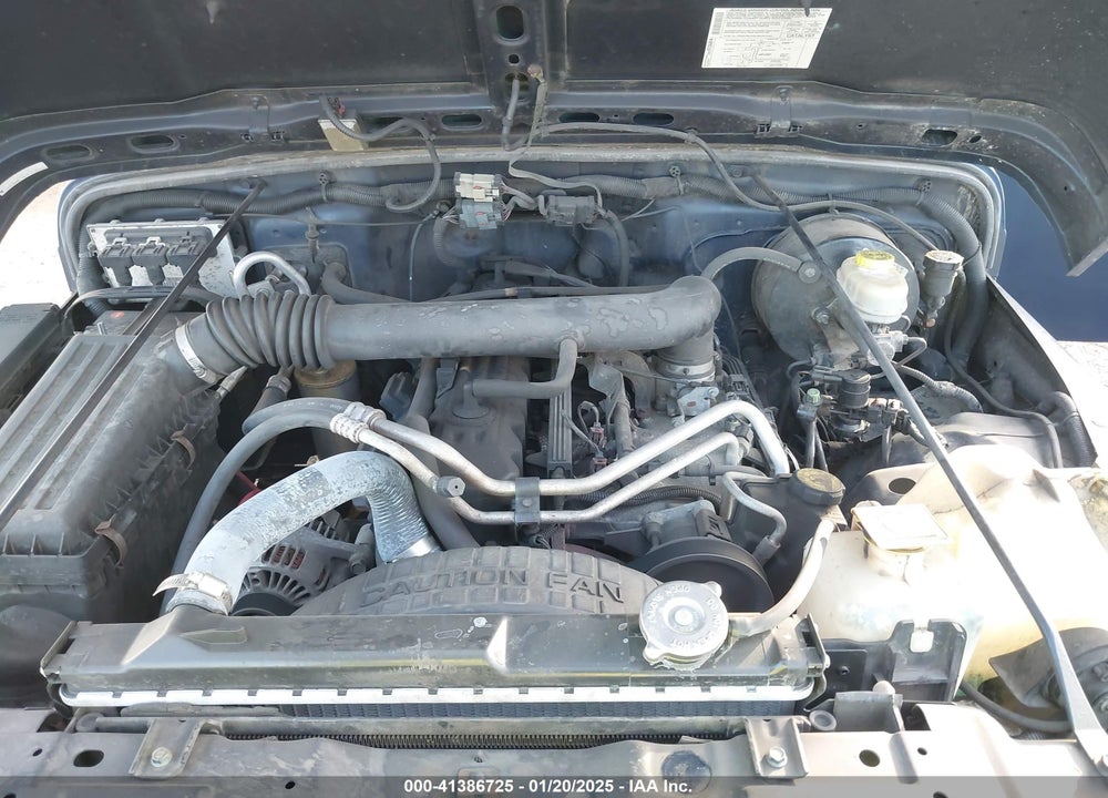 2004 JEEP WRANGLER RUBICON VIN: 1J4FA69S94P776648