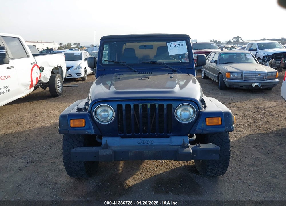 2004 JEEP WRANGLER RUBICON VIN: 1J4FA69S94P776648