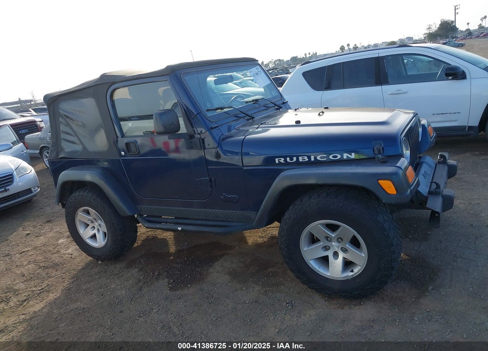 2004 JEEP WRANGLER RUBICON VIN: 1J4FA69S94P776648