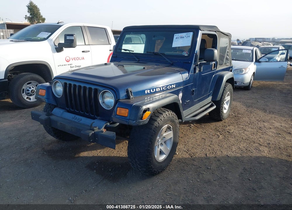 2004 JEEP WRANGLER RUBICON VIN: 1J4FA69S94P776648