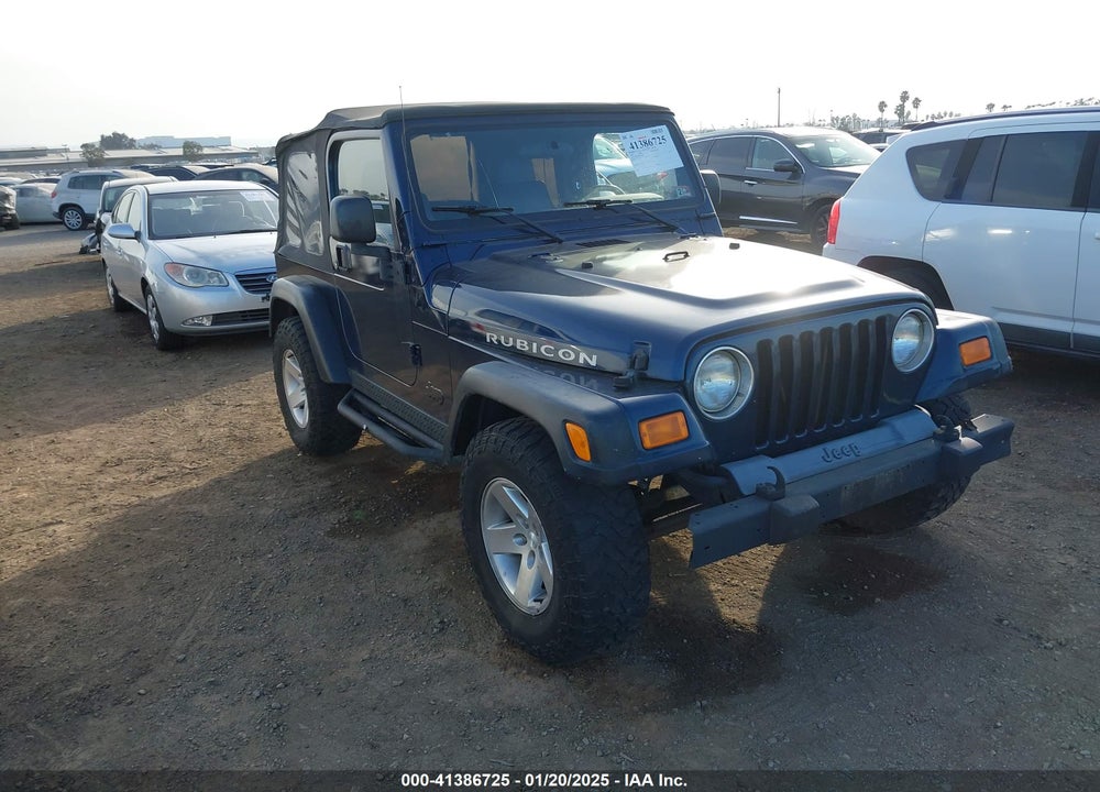 2004 JEEP WRANGLER RUBICON VIN: 1J4FA69S94P776648