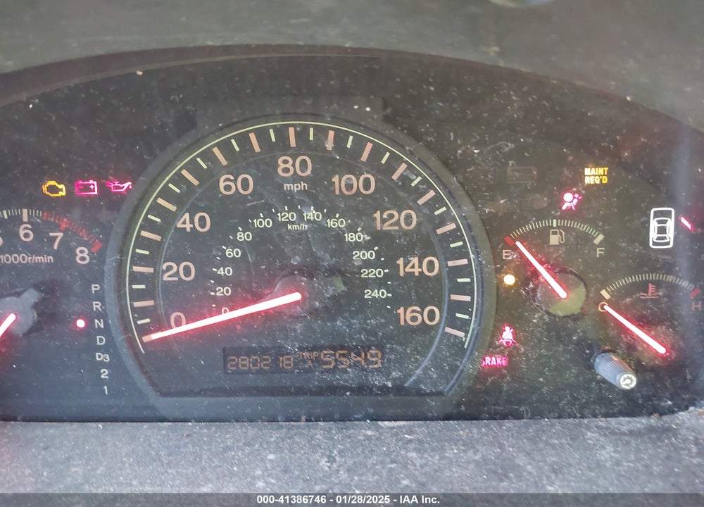 2003 HONDA ACCORD 2.4 EX VIN: 1HGCM56693A071708