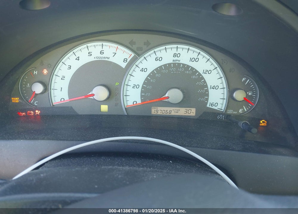 2007 TOYOTA CAMRY SE V6 VIN: 4T1BK46K27U034894