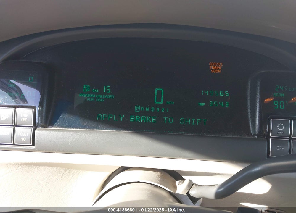 1998 CADILLAC DEVILLE STANDARD VIN: 1G6KD54Y4WU757305