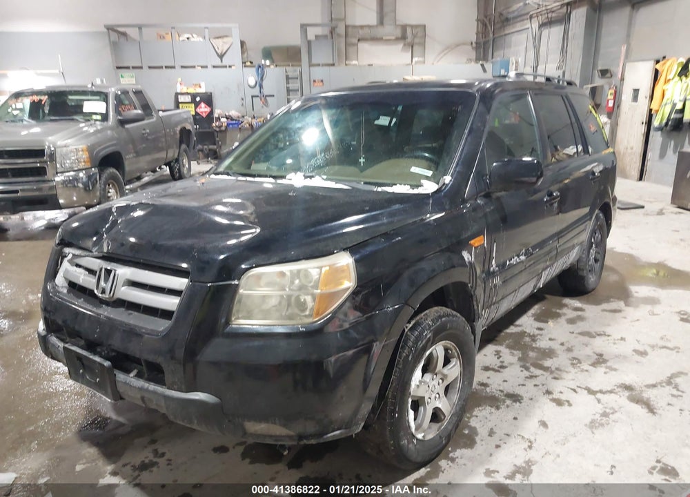 2006 HONDA PILOT EX VIN: 2HKYF18466H501517